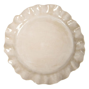 Olsson & Jensen - Valerie Stoneware Dessert Plate - Set of 4 | Cream