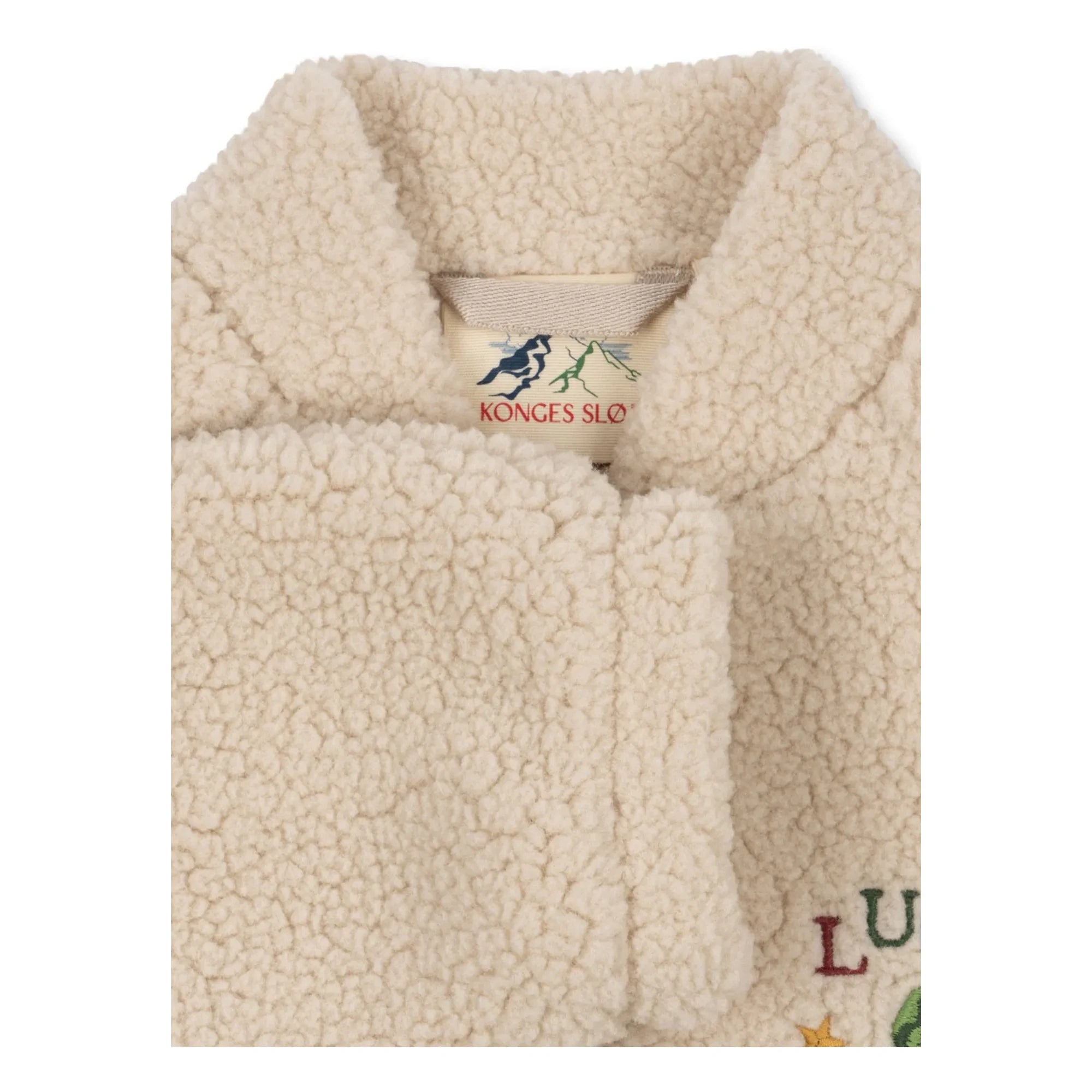 Konges Sløjd - Lucky Recycled Fibre Jazz Sherpa Jacke | Beige