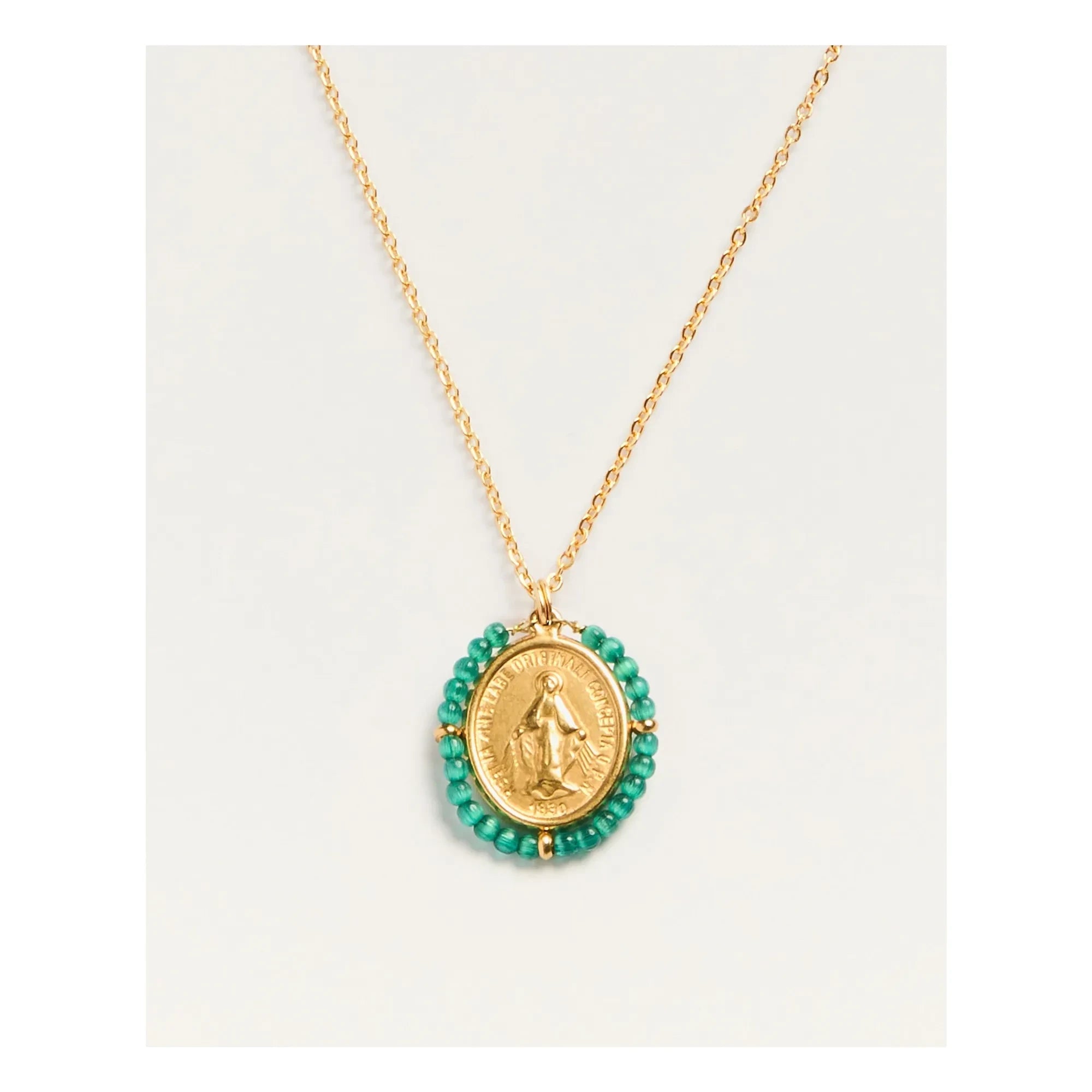 Palas - Santa Maria Précieuse kolye | Tiffany Blue