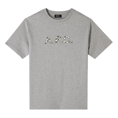 A.P.C. - Willow Organic Cotton T-Shirt | Grey Melange