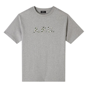 A.P.C. - Willow Organic Cotton T-Shirt | Grey Melange