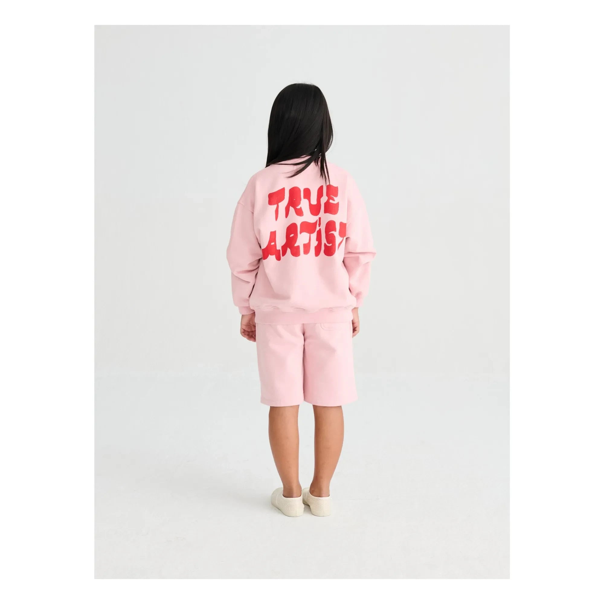 True Artist - Short N°1 Organic Pamuk | Soluk Pembe