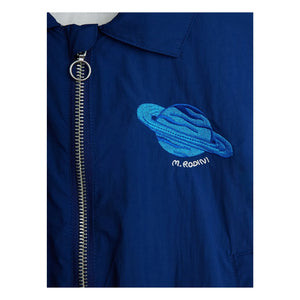 Mini Rodini – Planet Bomberjacke aus recycelten Fasern | Blau