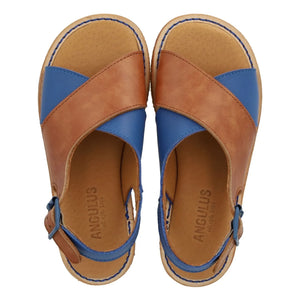 Angulus - Kontrast Sandaletler | Royal Blue