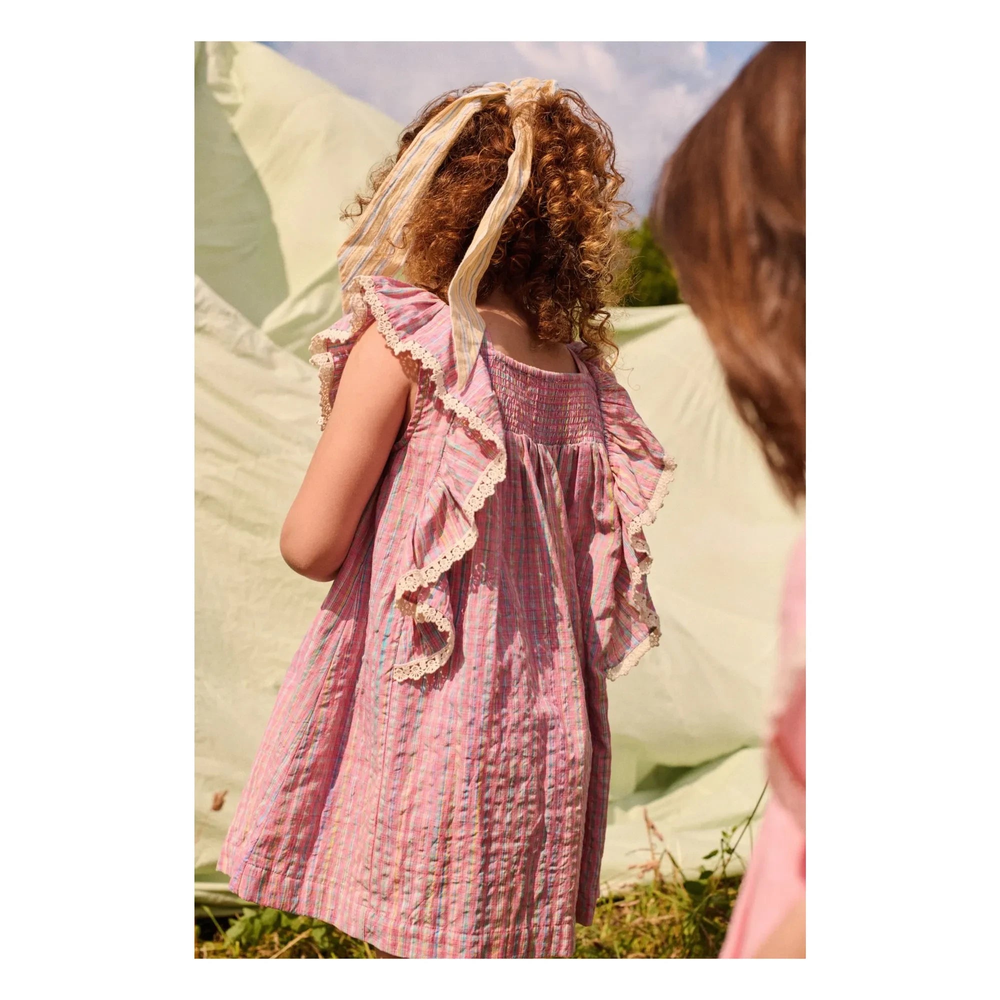 Louise Misha - Chouchou Akimmi Striped Organic Cotton | Yellow