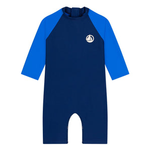 Petit Bateau - UV-Schutz-Badeanzug Morinette | Marineblau