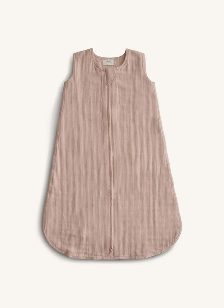 Mushie - Lightweight sleeping bag, made of organic cotton | Powder Pink