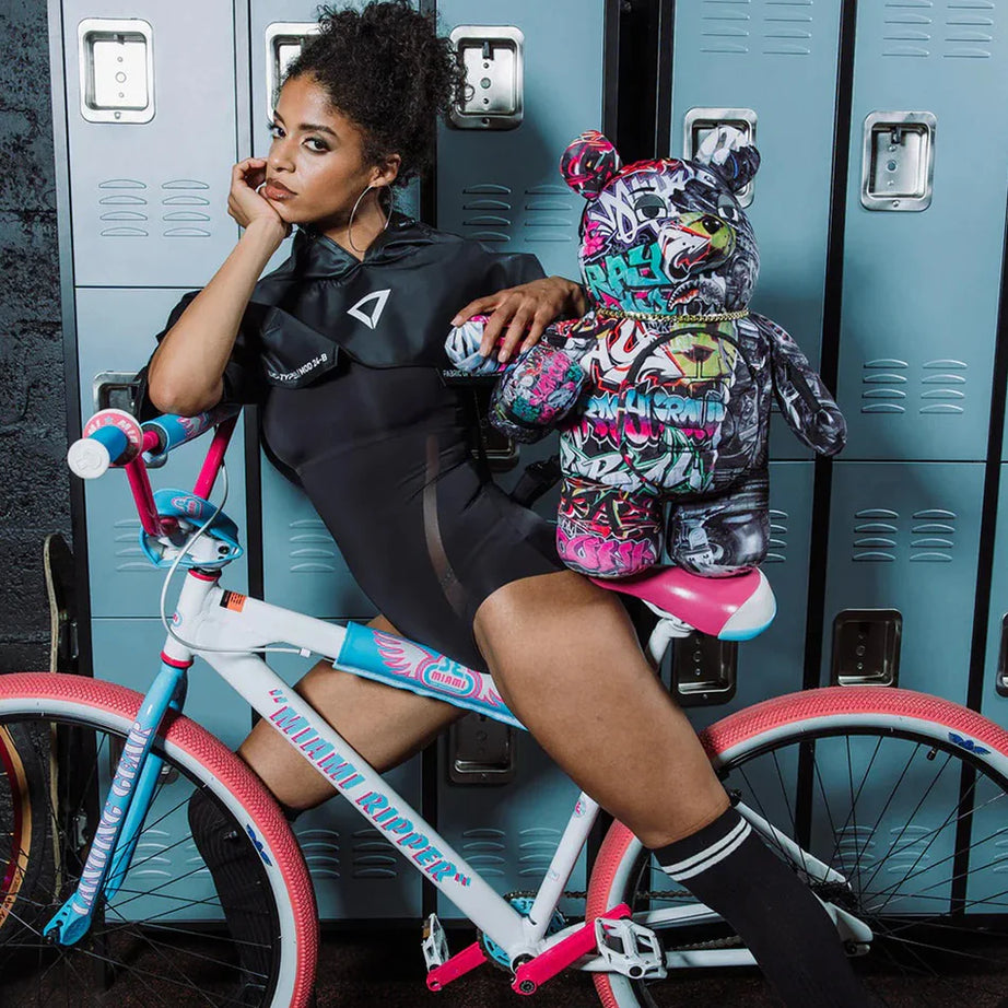 Sprayground - Ruksak Split Cybershark Para Ayısı Teddy