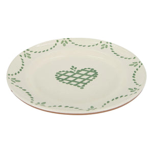 House of Capricorn - Viana dinner plate | Green