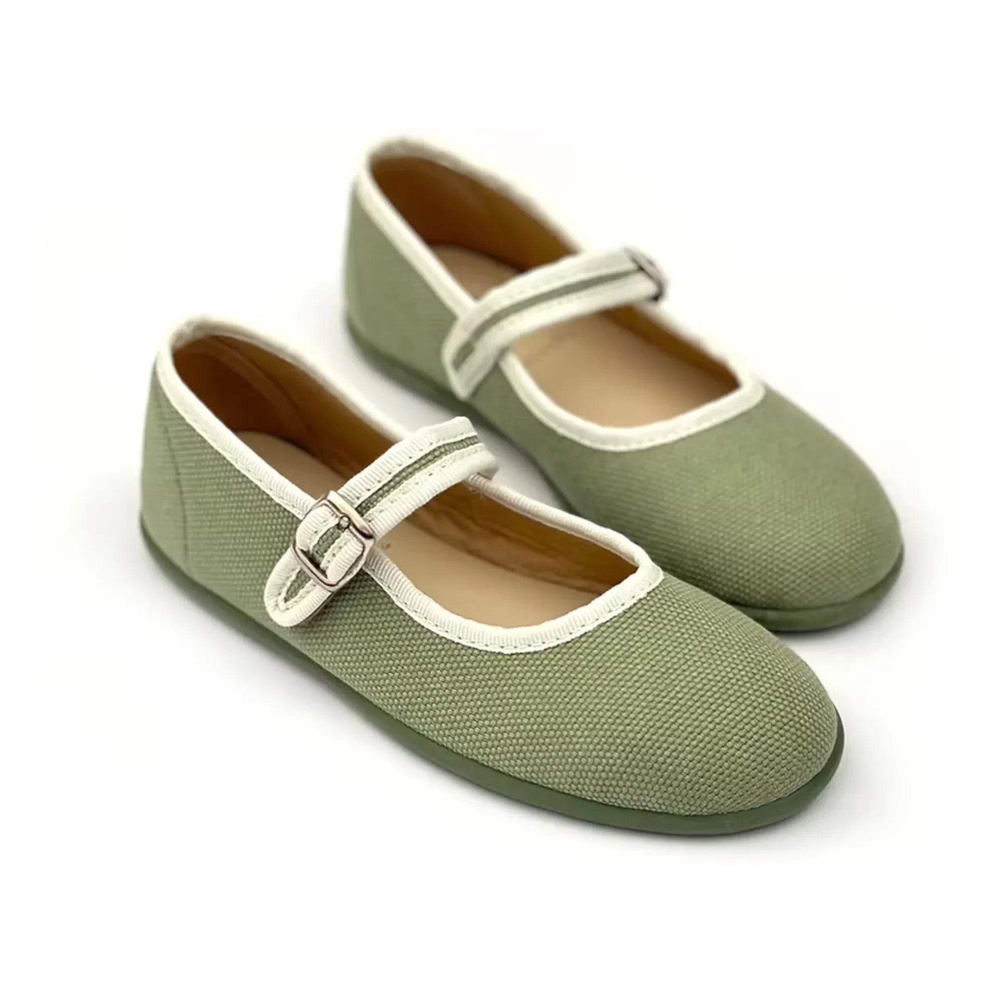 Hermosilla - Ballet Flats Pivert - Women's collection | Khaki