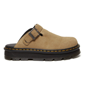 Dr Martens - ZebZag Wildleder Pantoletten | Sand