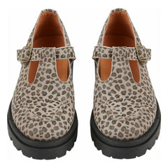 Emile et Ida - Leopar Deri Loaferlar | Koyu kahverengi