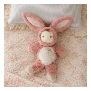 Olli Ella - Cozy Day Dinkum Tavşan bebek | Pembe
