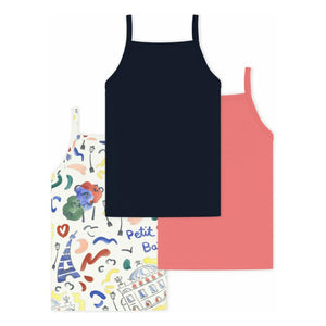 Petit Bateau - Batch 3 Opera tank tops | Coral