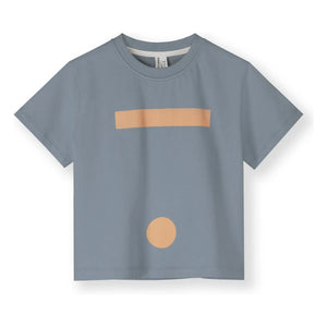 Gray Label – Logo-T-Shirt Bio-Baumwolle | Eisblau