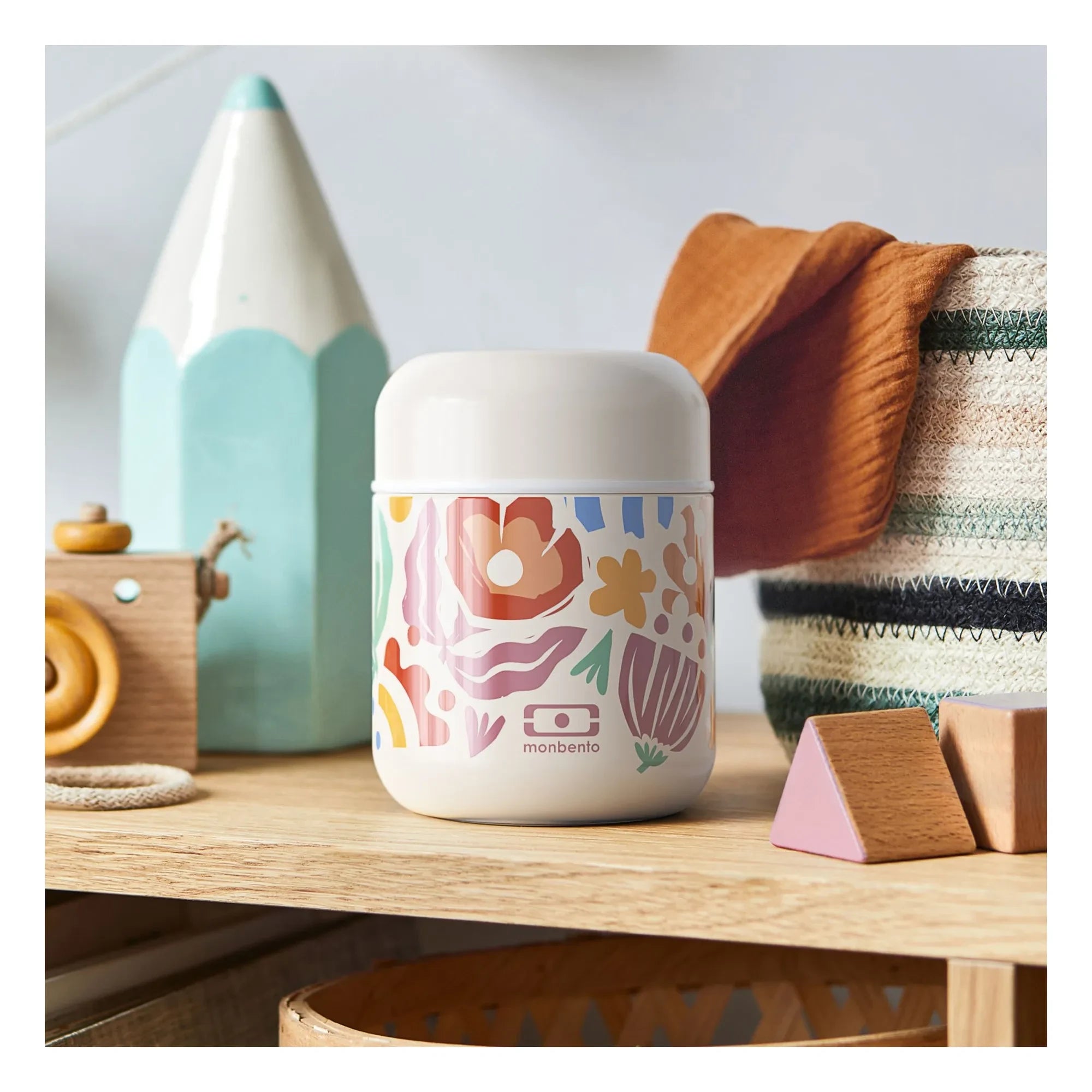 Monbento - Isotherme Lunchbox Capsule Papercut