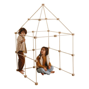 Sarbakane - Castor Playhouse Building Set - 111 Pieces