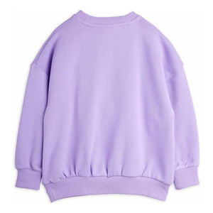 Mini Rodini - Sweatshirt Katze Bio-Baumwolle | Lila
