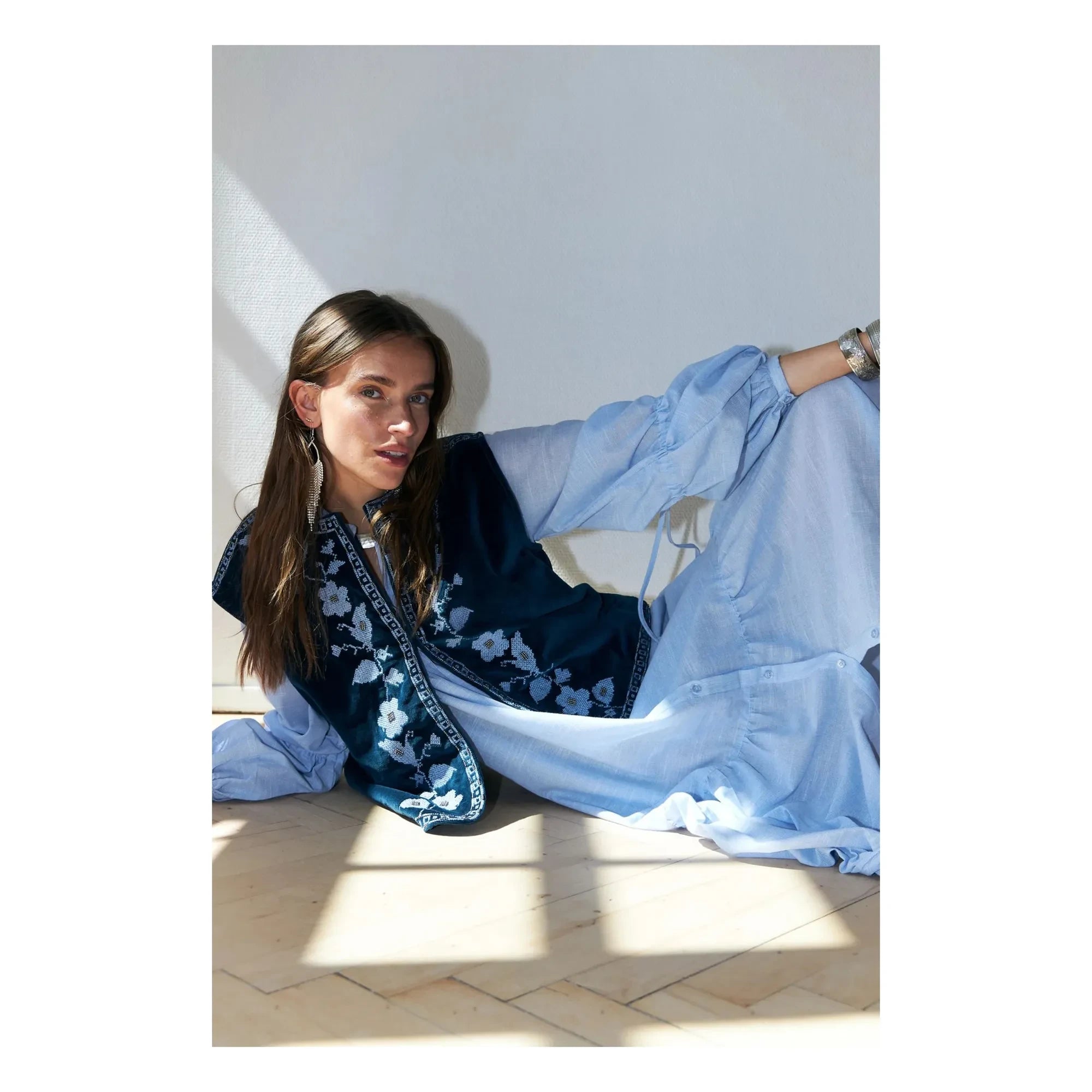 Lollys Laundry - Thousand Cotton Jacket | Turquoise