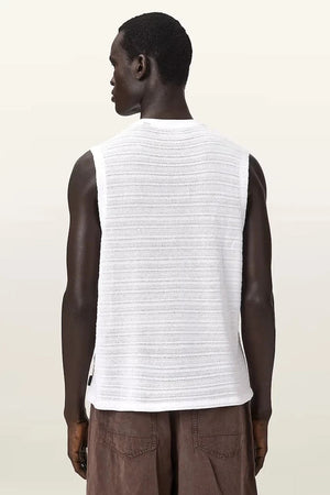 AllSaints erkek pamuklu atlet COVE