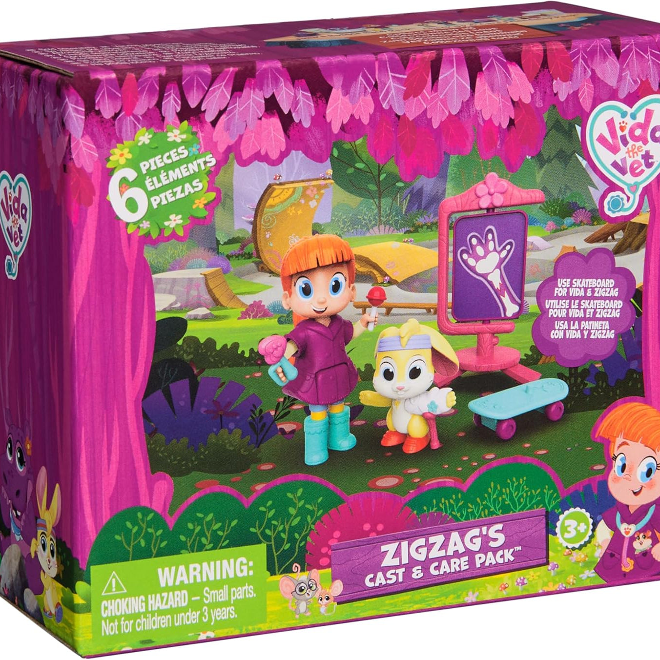 Dinossi - Vida The Vet, Zig Zag'ın Vida & Zig Zag Aksiyon Figürleri