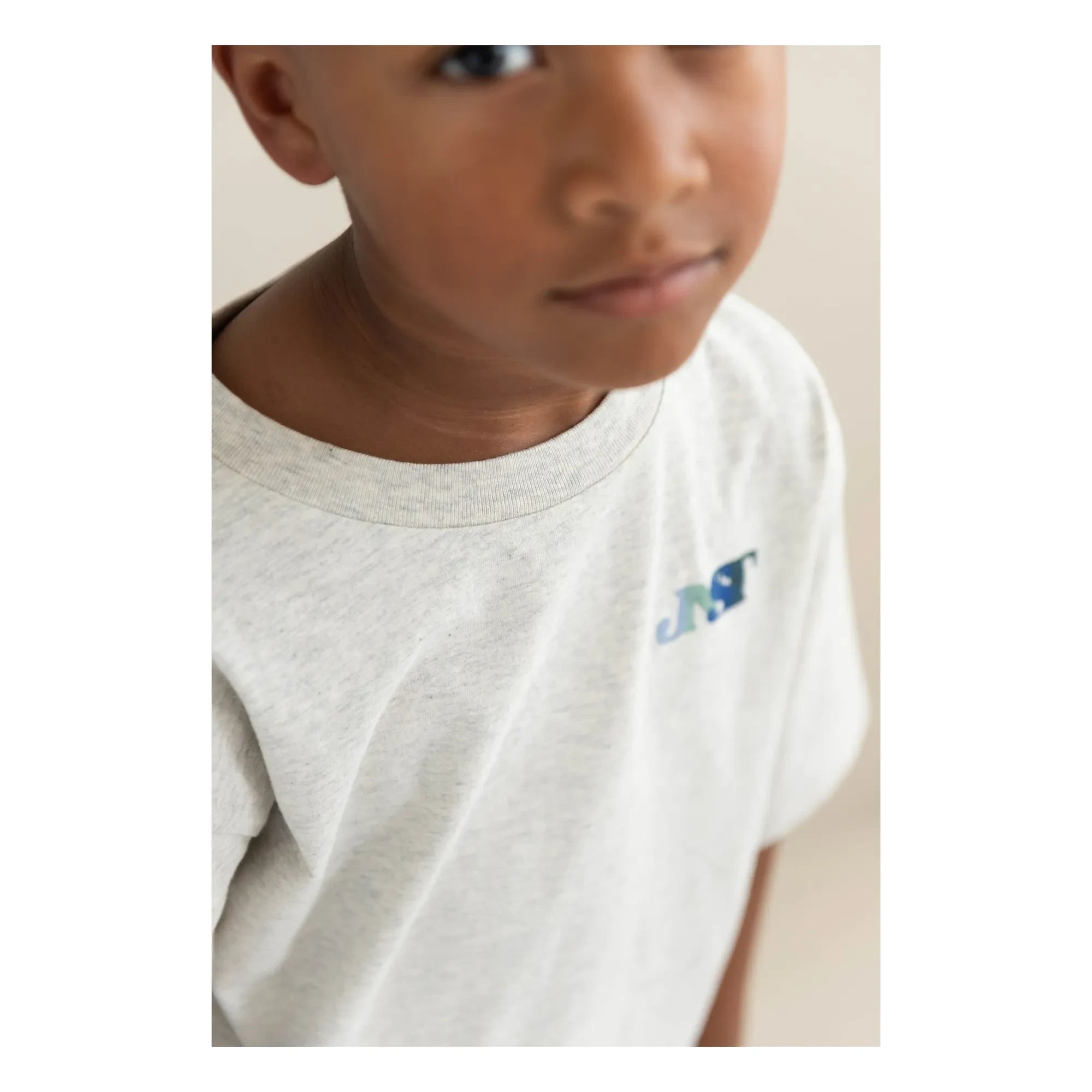 Jenest - Mase JNST T-Shirt aus Bio-Baumwolle | Hellgrau