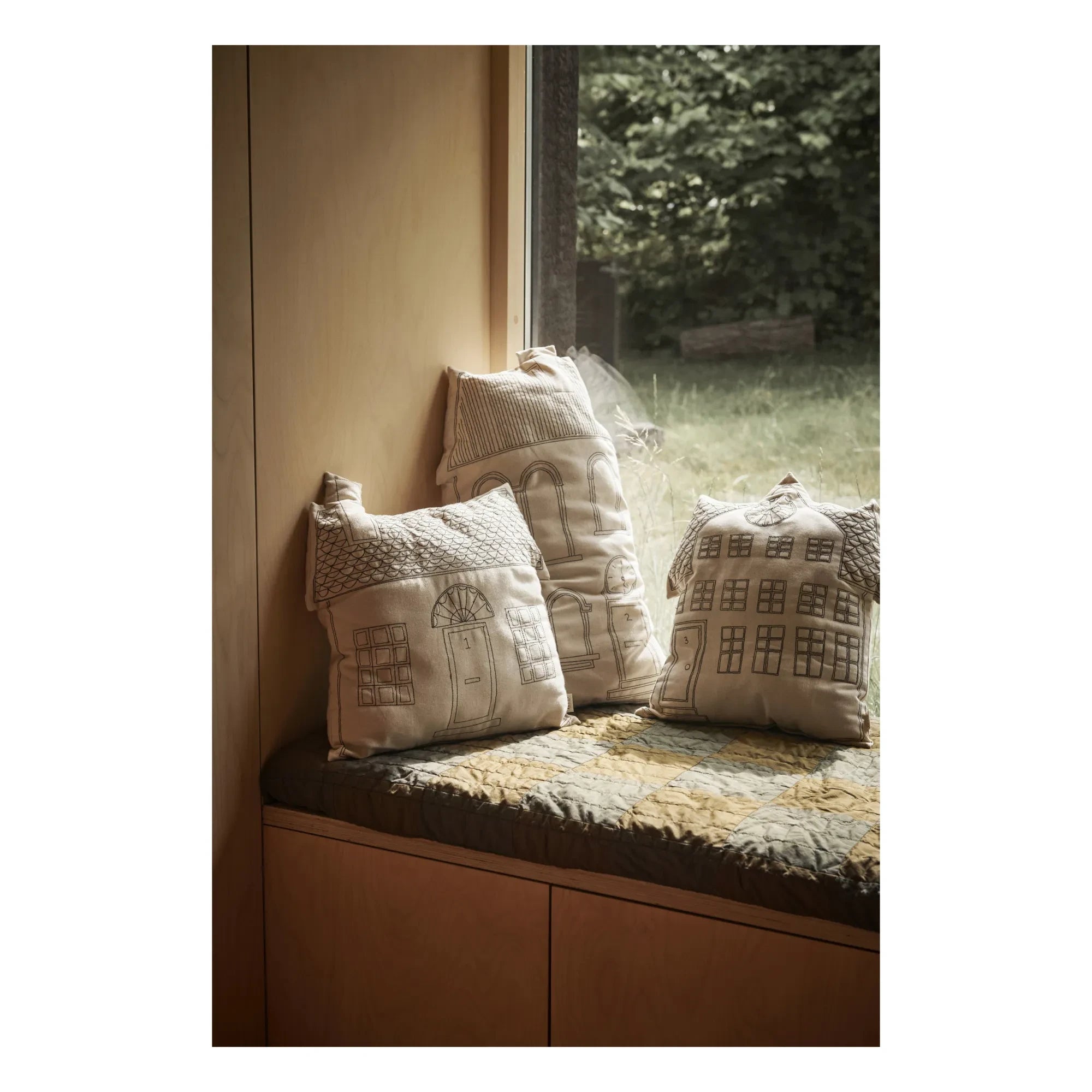 Ferm Living Kids - Abode Windows Pillow