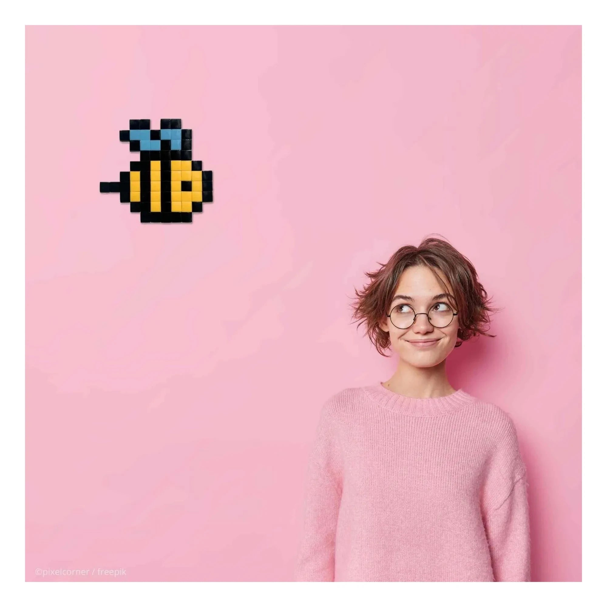 Pixel Corner - Pixel Art Kiti - Bzzz'i Kurtar | Sarı