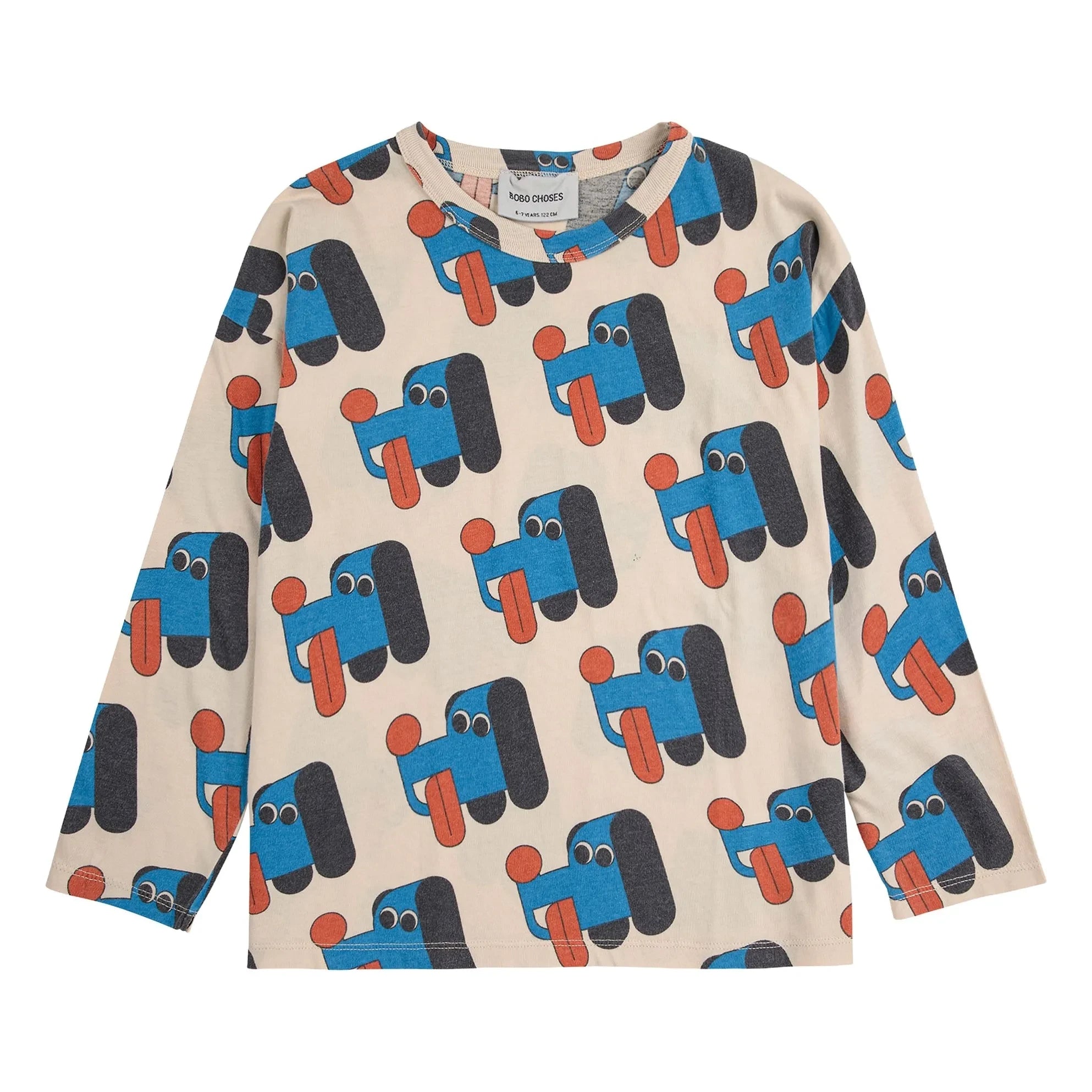 Bobo Choses - Dog Organic Cotton T-Shirt | Sand
