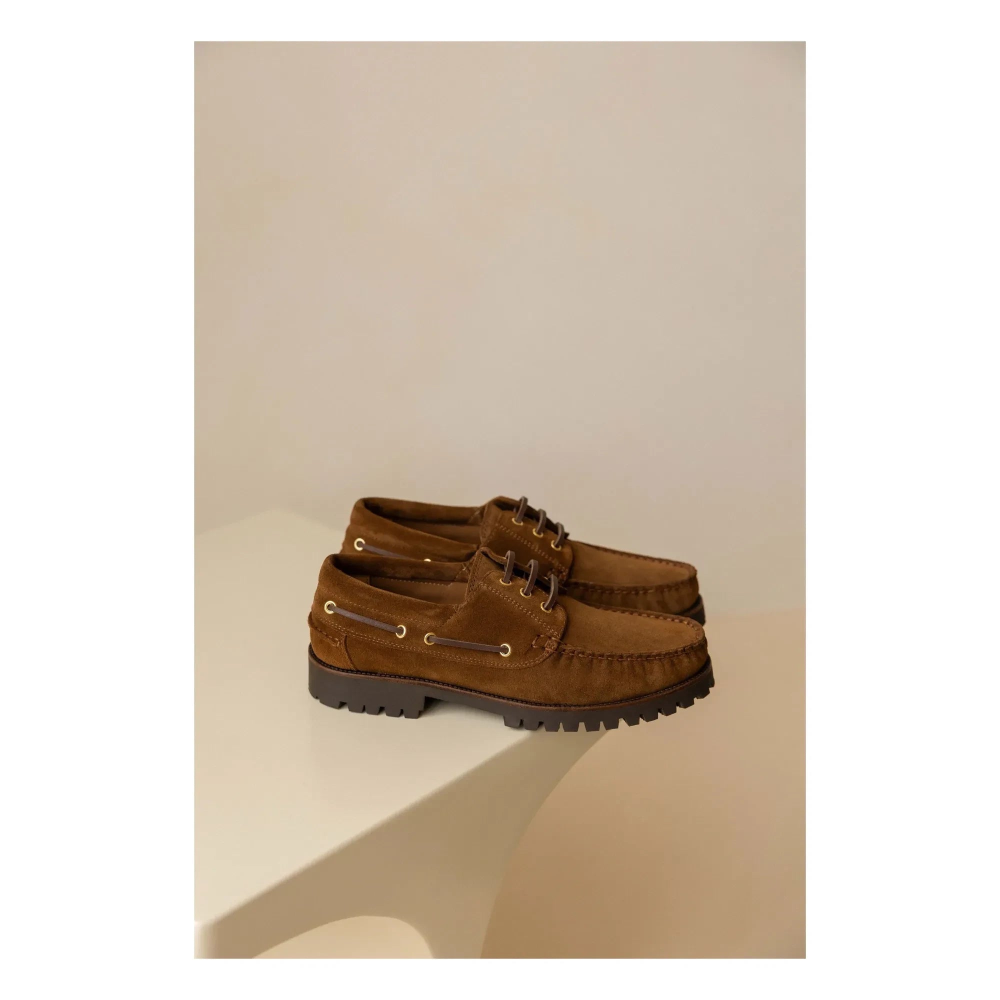 Bobbies - Wildleder Bootsschuhe Betlem | Kamel
