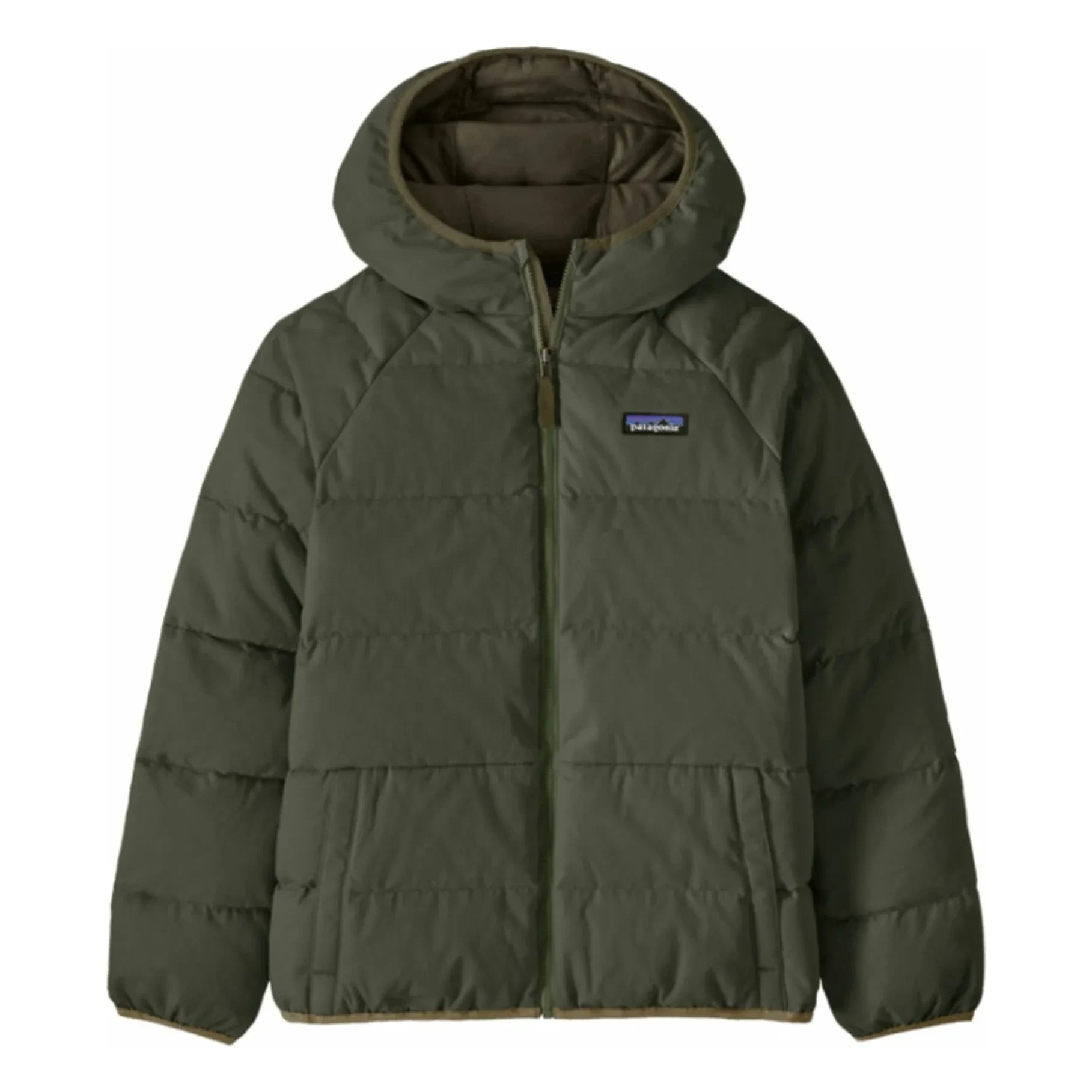Patagonia - Cotton Tuxedo Down Jacket | Khaki