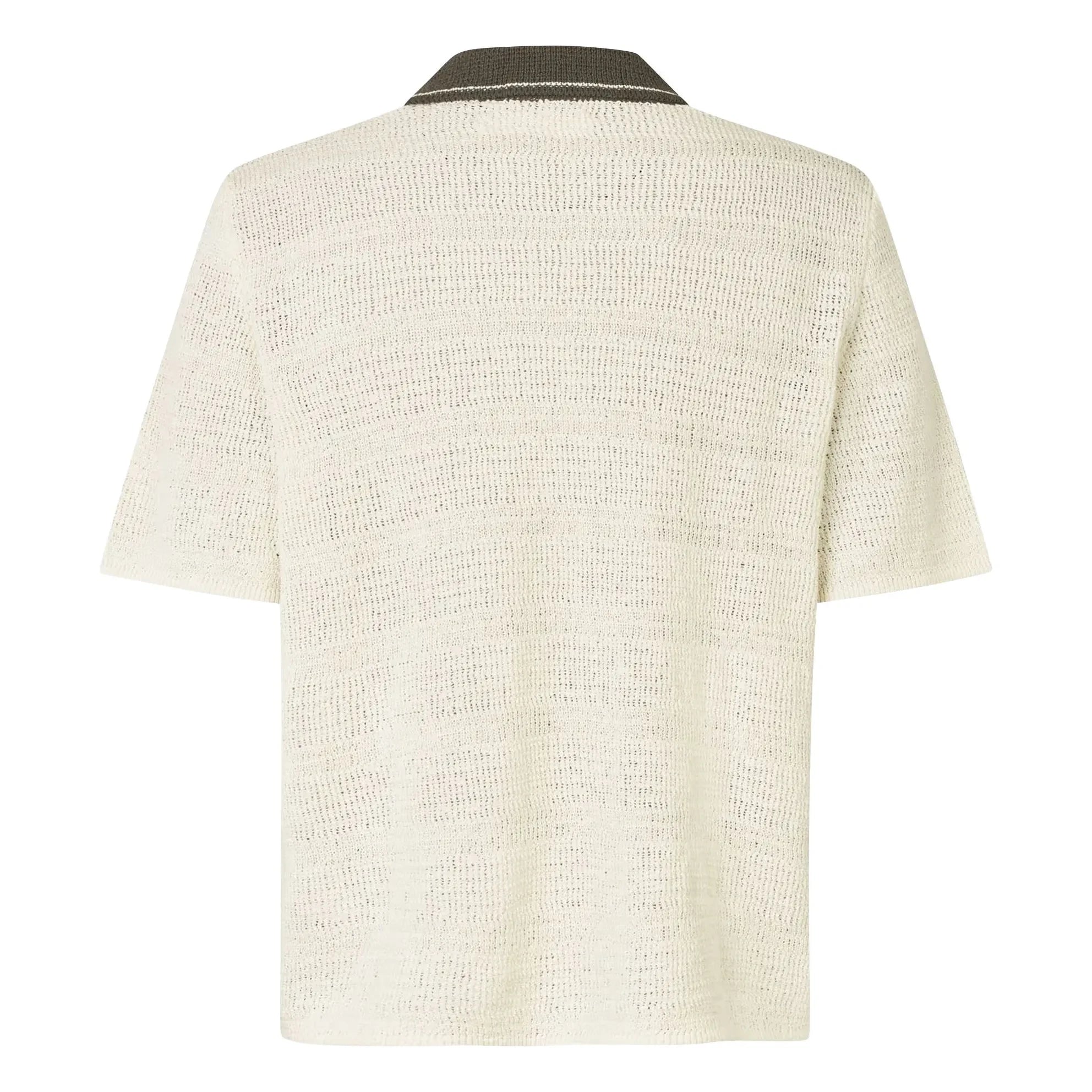 Samsoe Samsoe - Sapercy Short Sleeve Knit Shirt | White