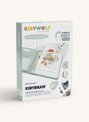 Kidywolf - لوحة تتبع الرسم Kidydraw Pad لعمر 6 سنوات فما فوق