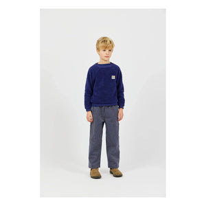 Arsène et Les Pipelettes - Sweatshirt im Sherpa-Stil | Marineblau