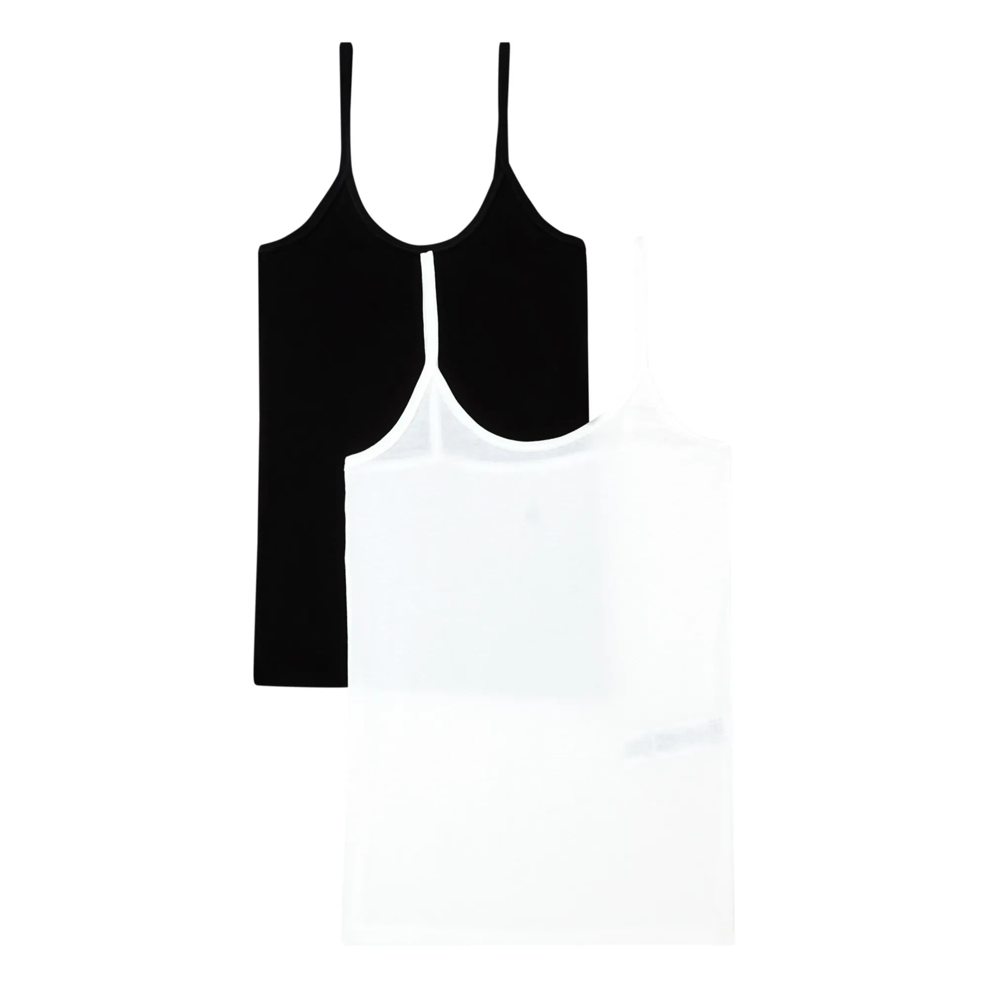 Petit Bateau - 2’li Atlet Seti - Kadın Koleksiyonu | Noir/Blanc