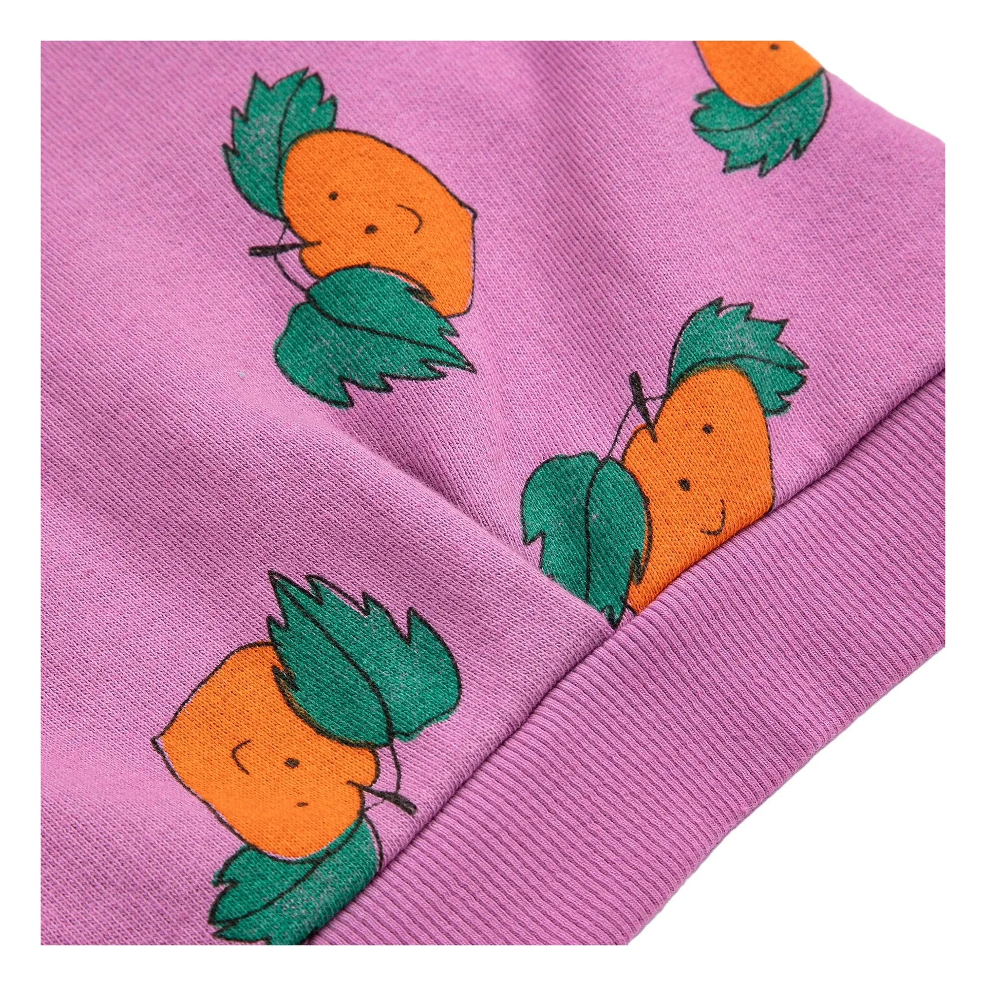 Bobo Choses - Mor Organik Pamuk Sweat Crop
