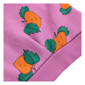 Bobo Choses - Mor Organik Pamuk Sweat Crop