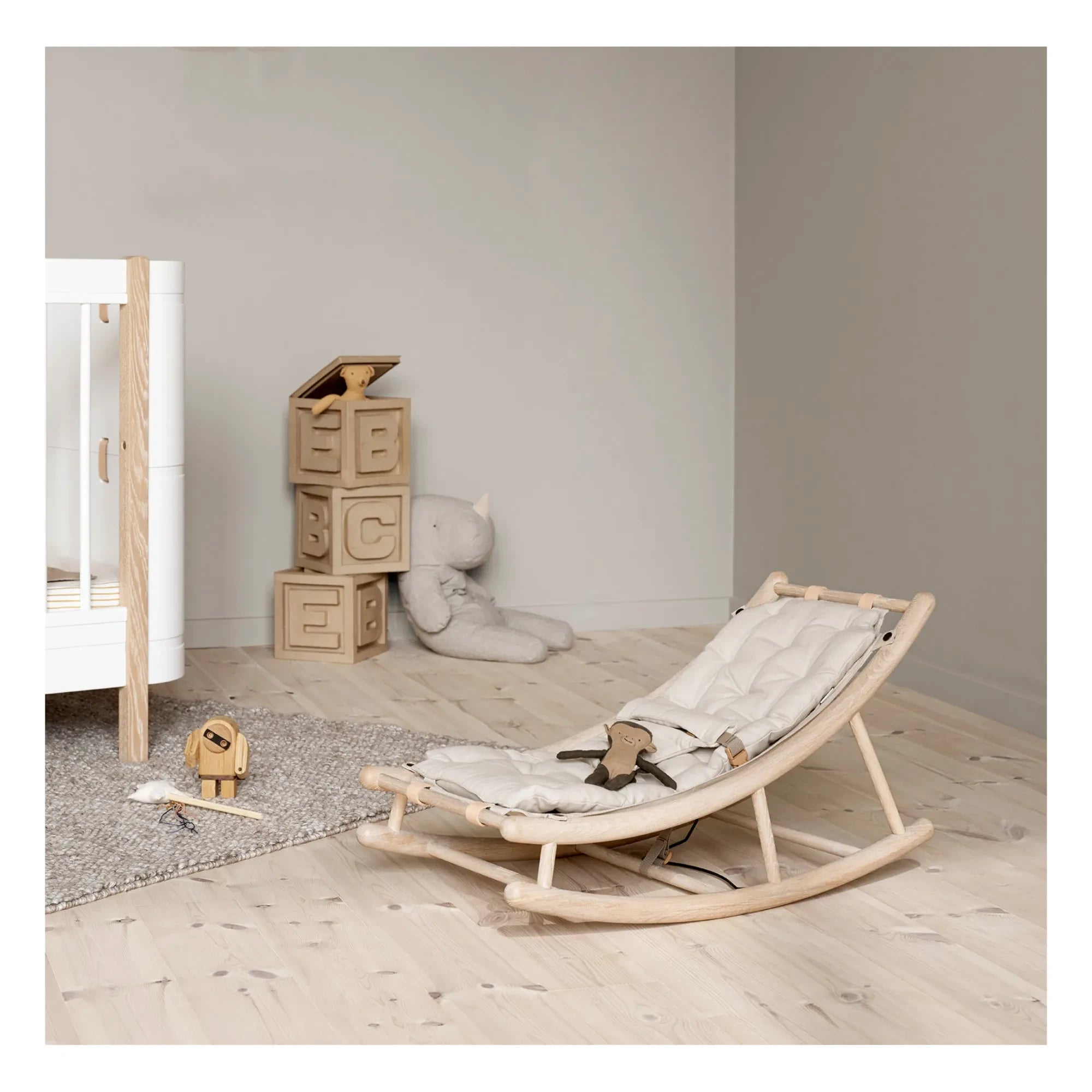 Oliver Furniture - Bebek Sallanan Koltuk Minderi
