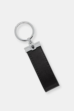 MASERATI Erkek Deri Anahtarlık Taşsız RECYCLED LEATHER