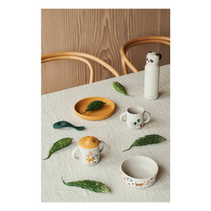Liewood - Vivi silikon tabak seti - 4'lü set | Around the world/Sandy