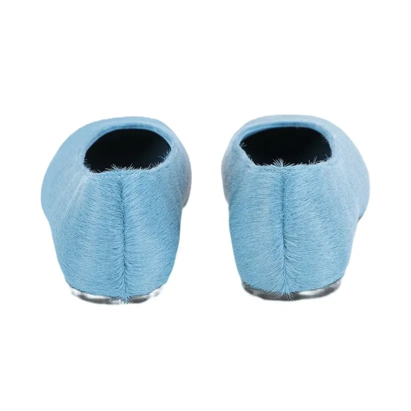 Bobo Choses – Ballerinas aus Leder | Preußischblau