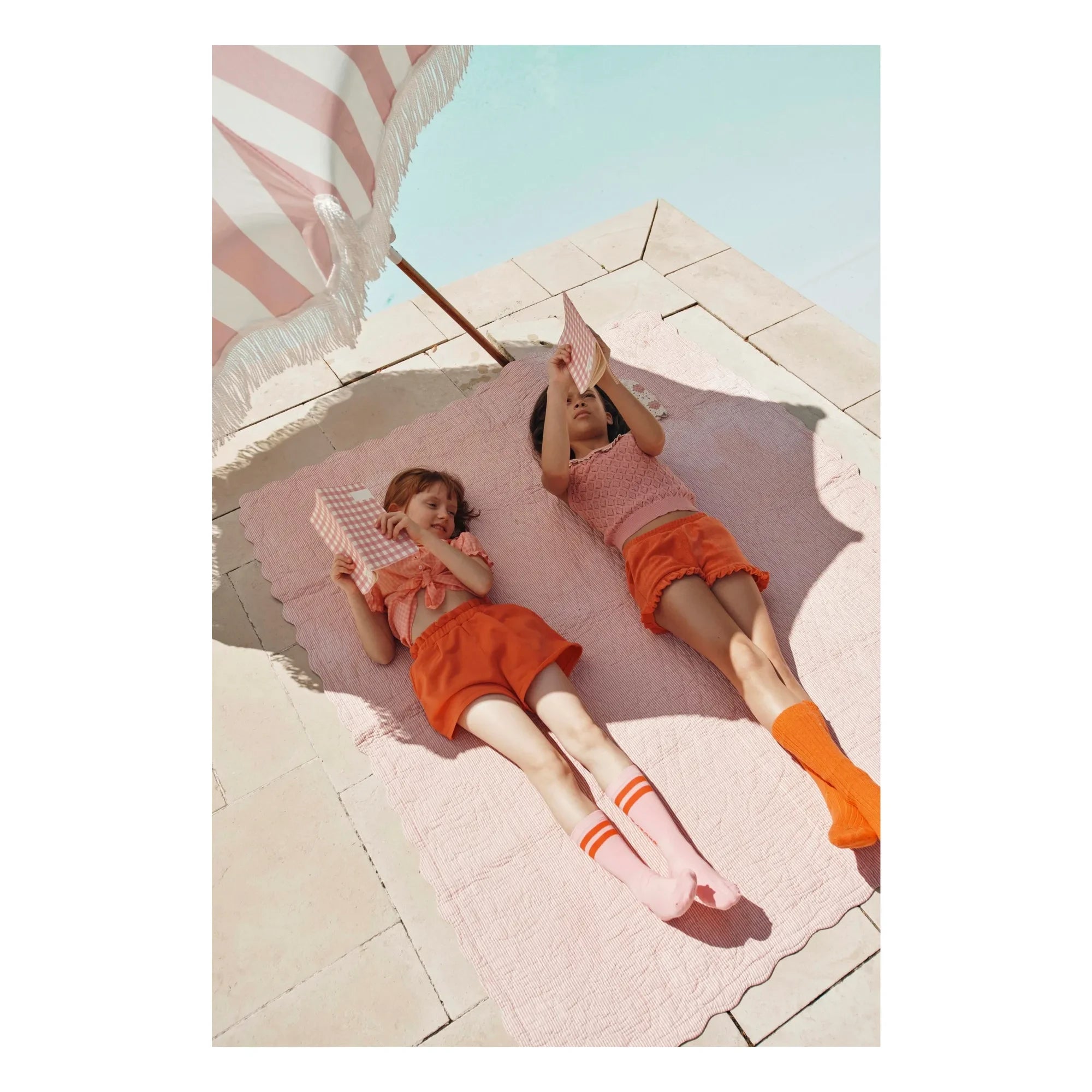 Emile et Ida - Rosa Strick-Top