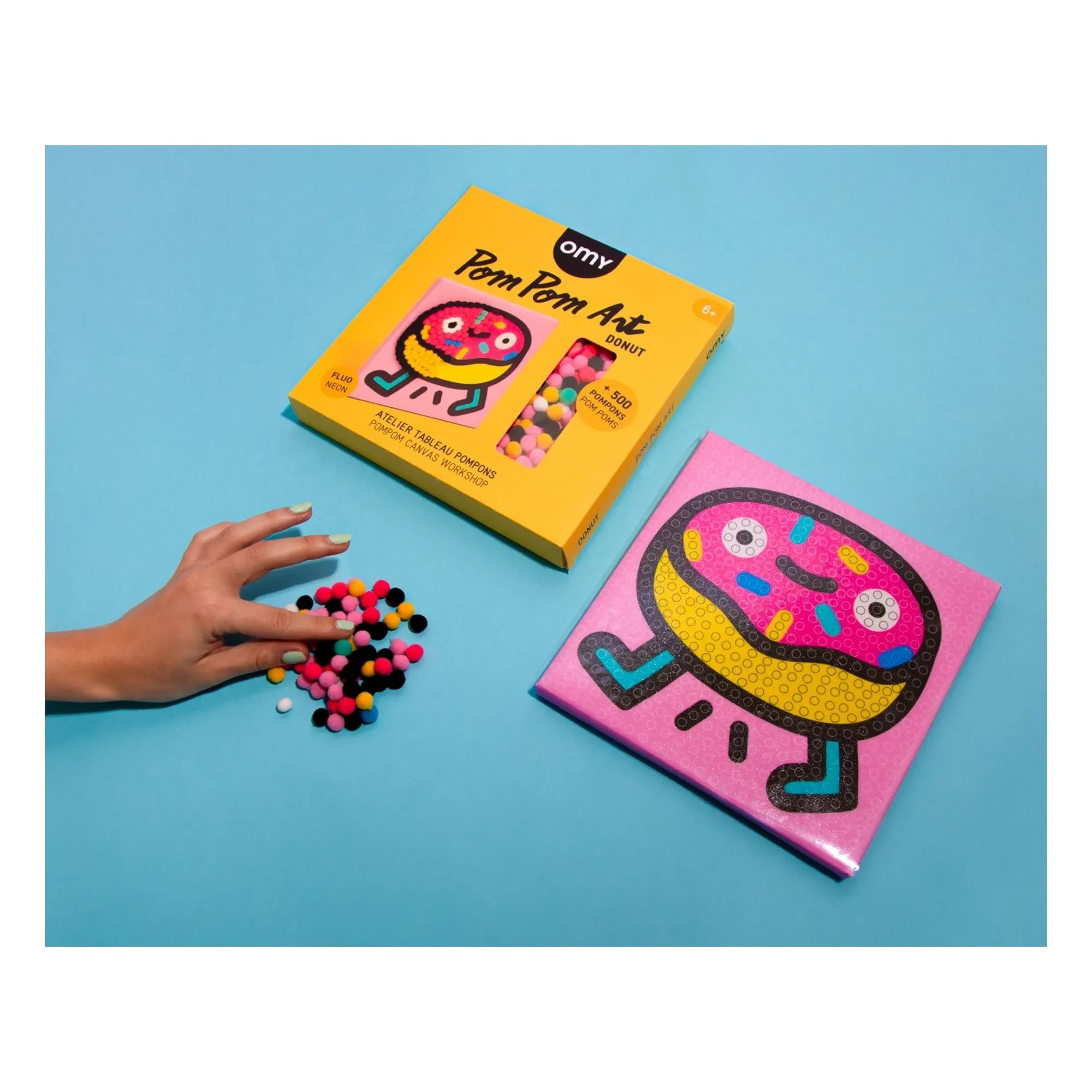 Omy - Malset Pom Pom Kunst