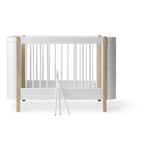 Oliver Furniture - Oak Ahşap Mini+ beşik yatağı, junior kit hariç