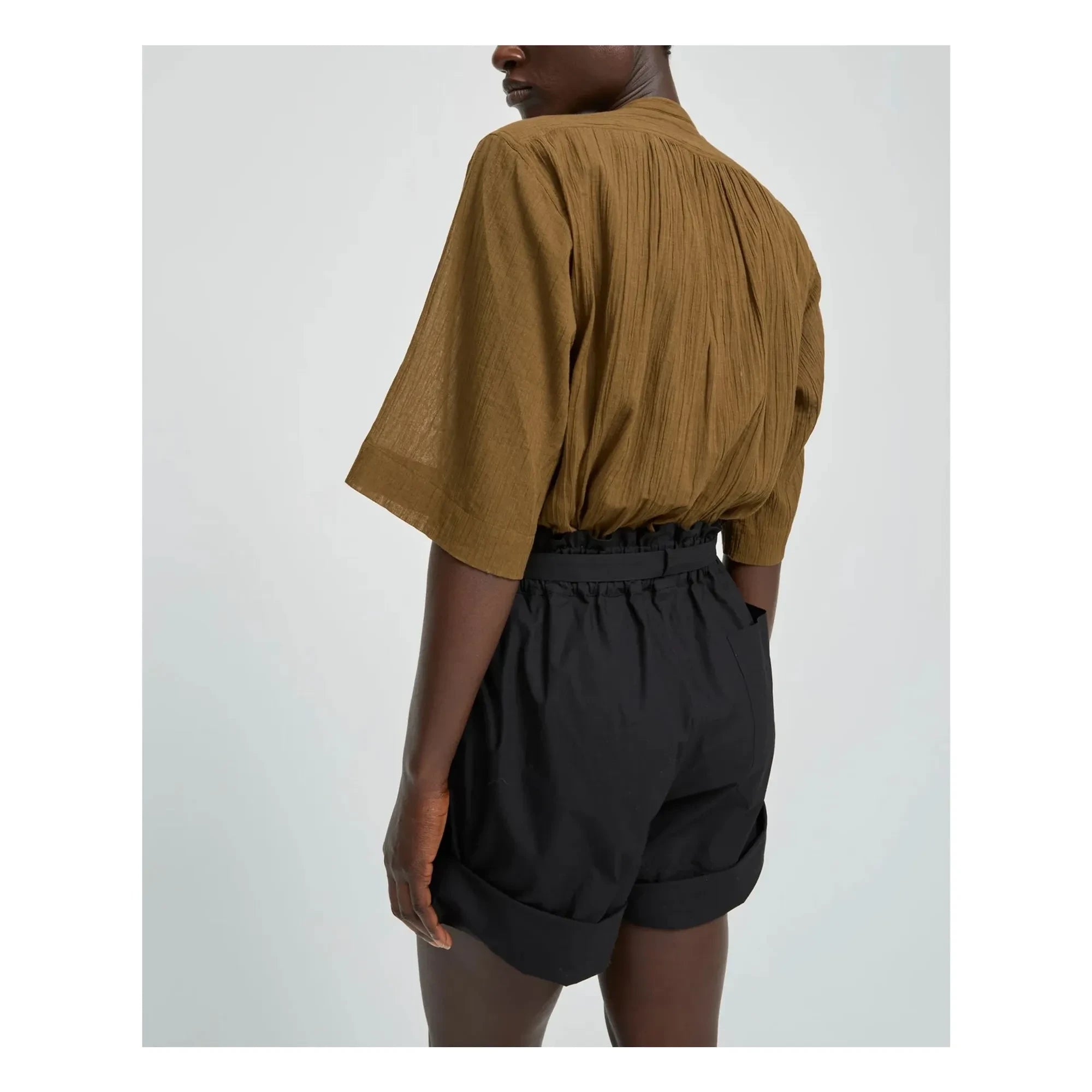 Laurence Bras - Babar Baumwollshorts | Schwarz