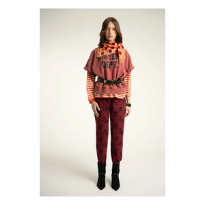 Sisters Department - Violette organic cotton sweatshirt | Burgundy