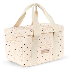 Konges Sløjd - Carl Navy Dots Kühltasche | Beige