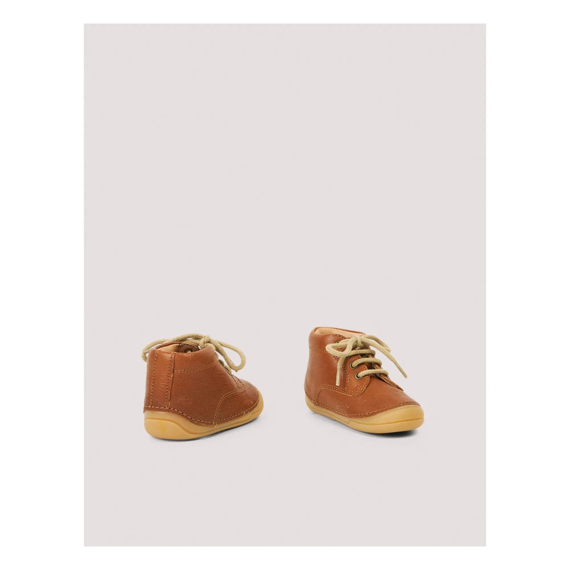 Petit Nord - Schnürstiefel Sneaker | Cognac