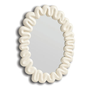 &Klevering - Dribble Mirror | White