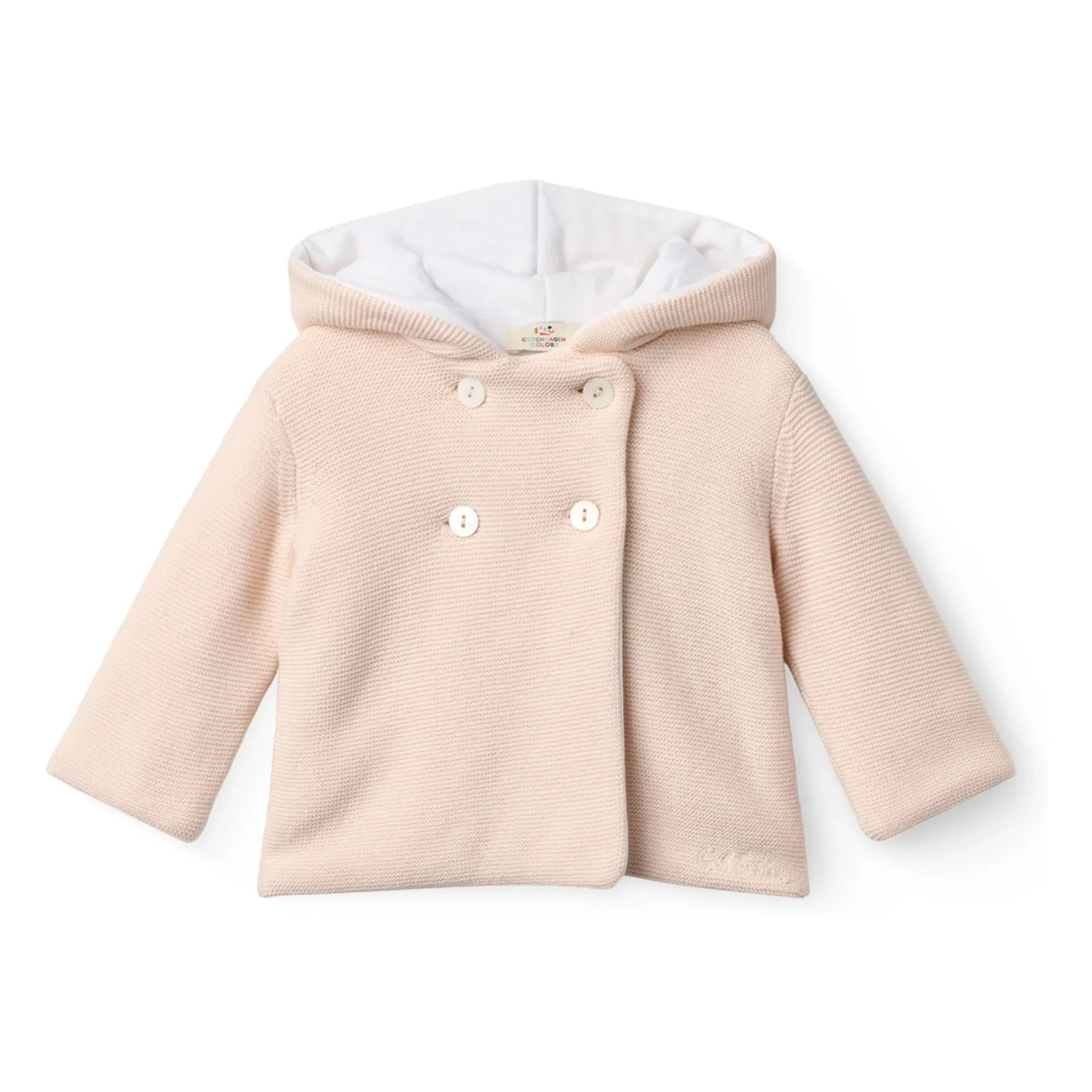 Copenhagen Colors - Organic Cotton Hooded Jacket | Peach